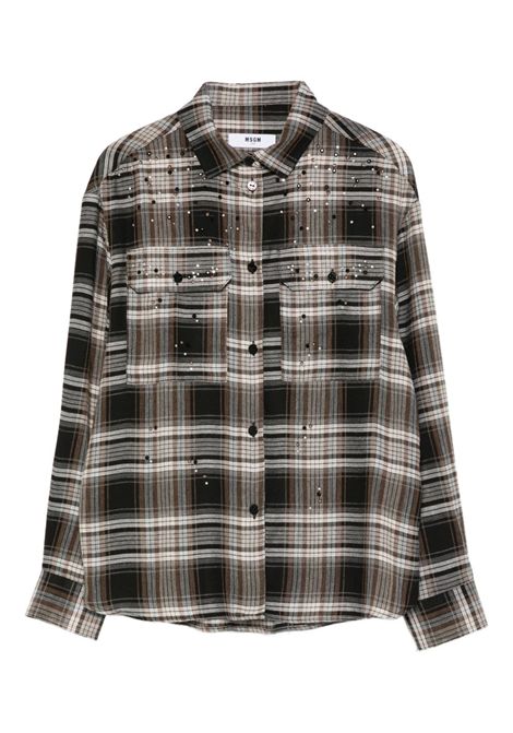Camicia con decorazione MSGM KIDS | F5MSJGSI133140